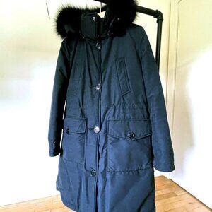 Woolrich Down Parka in Black